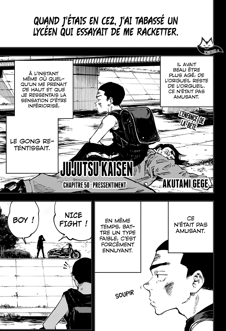  Jujutsu Kaisen Français - Jujutsu Kaisen 50 pressentiment - 1