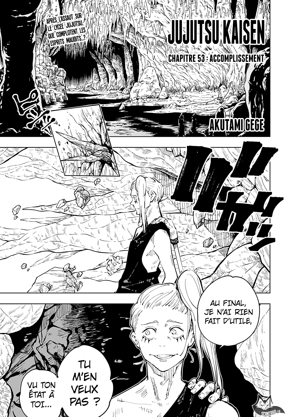  Jujutsu Kaisen Français - Jujutsu Kaisen 53 Accomplissement - 1