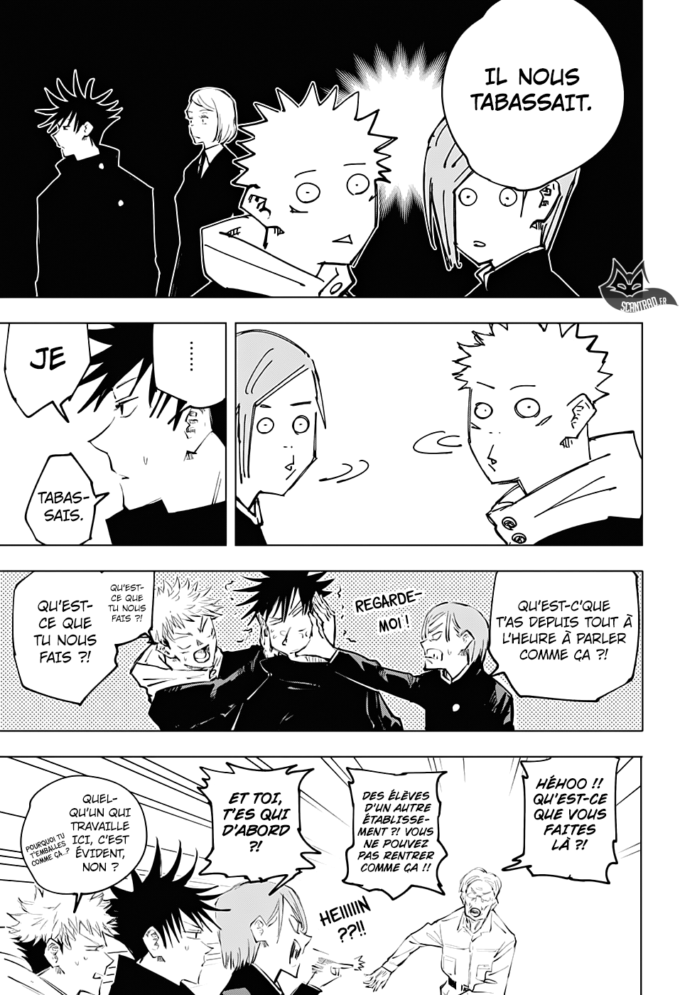  Jujutsu Kaisen Français - Jujutsu Kaisen 55 Les origines de l'obéissance. - 9