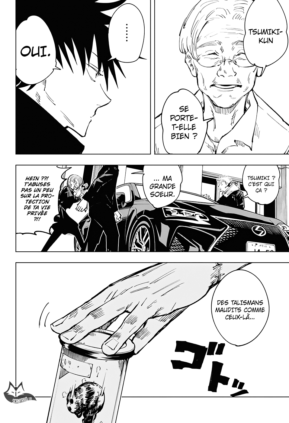  Jujutsu Kaisen Français - Jujutsu Kaisen 55 Les origines de l'obéissance. - 14