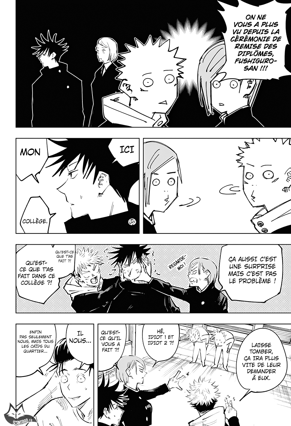  Jujutsu Kaisen Français - Jujutsu Kaisen 55 Les origines de l'obéissance. - 8