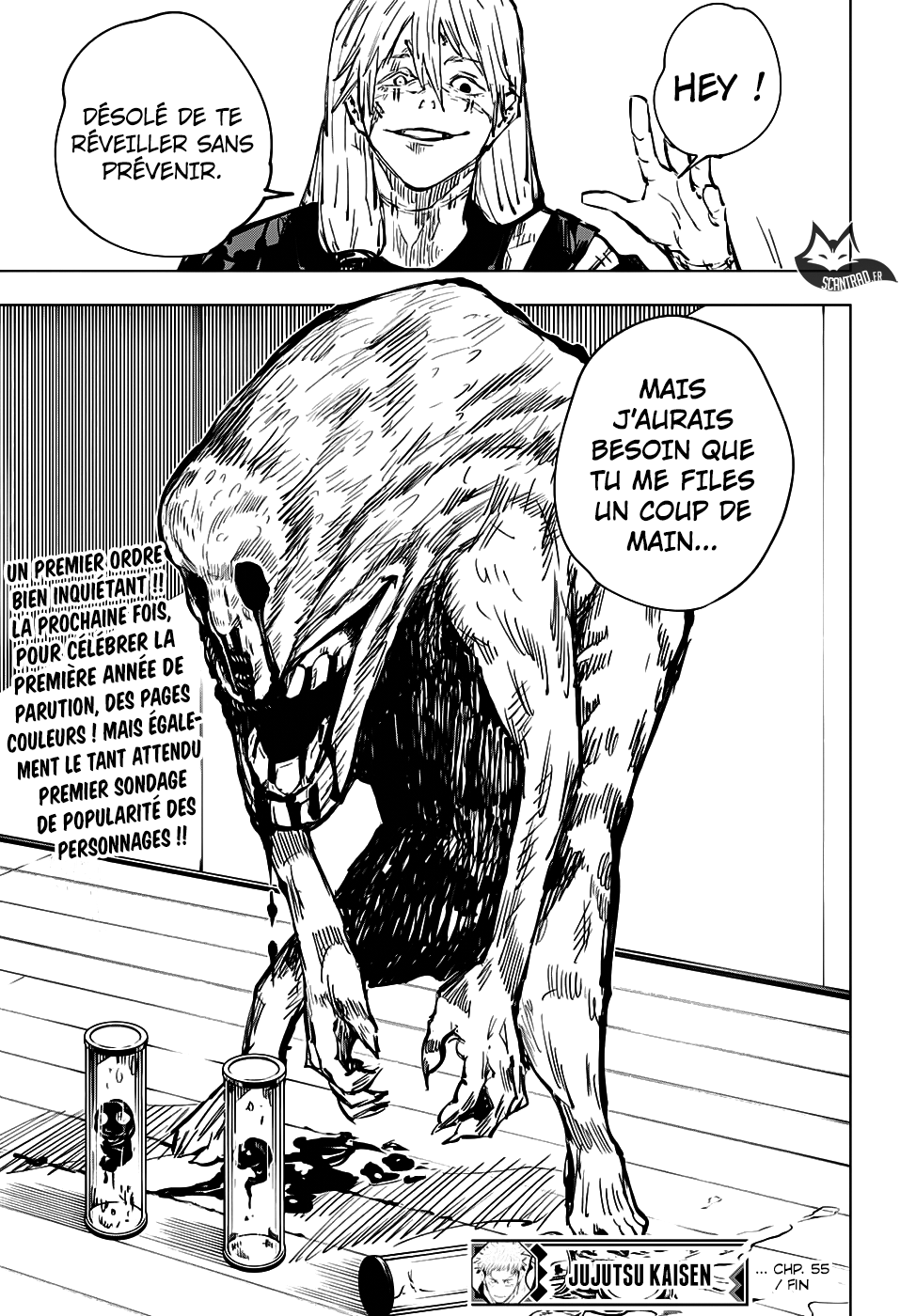  Jujutsu Kaisen Français - Jujutsu Kaisen 55 Les origines de l'obéissance. - 19