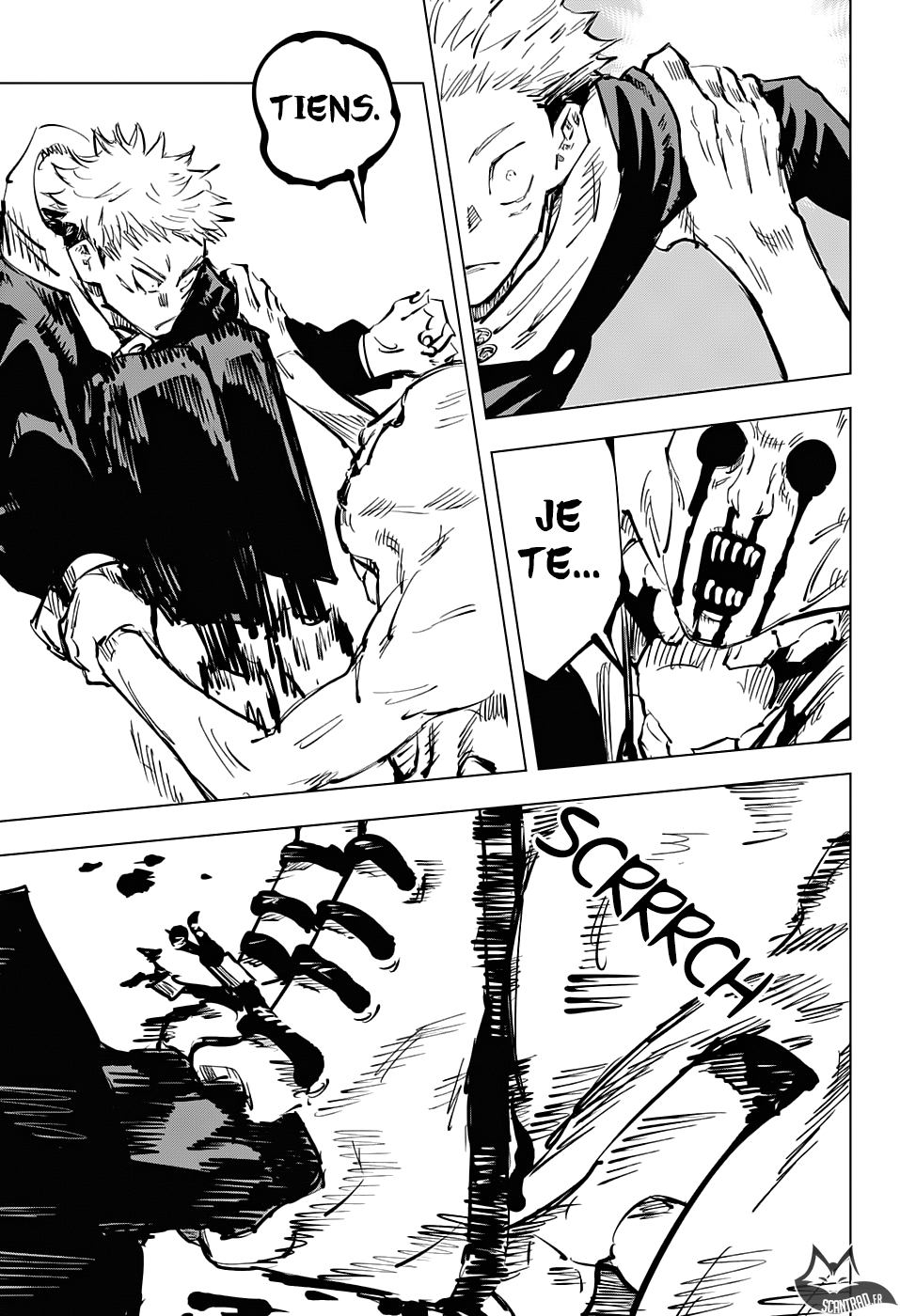  Jujutsu Kaisen Français - Jujutsu Kaisen 57 Les origines de l'obéissance (3) - 3