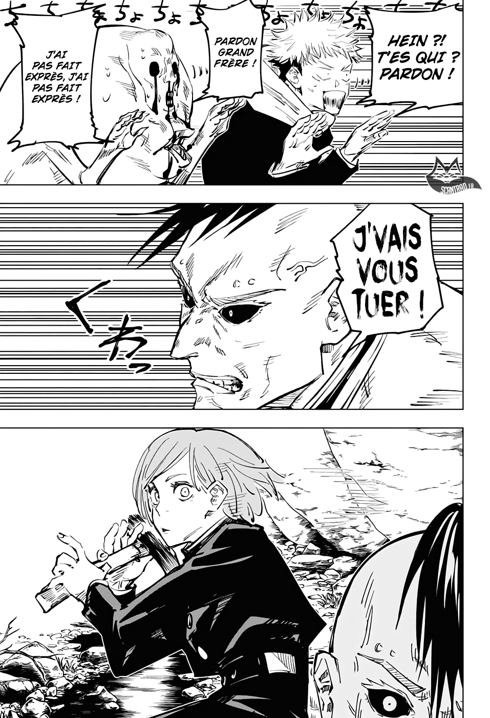  Jujutsu Kaisen Français - Jujutsu Kaisen 59 Les origines de l'obéissance (5) - 17