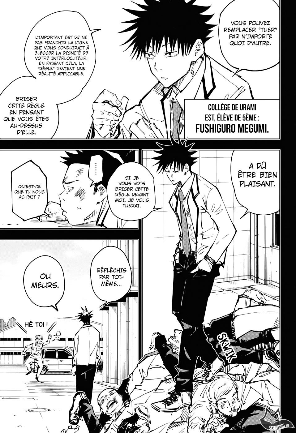  Jujutsu Kaisen Français - Jujutsu Kaisen 59 Les origines de l'obéissance (5) - 5