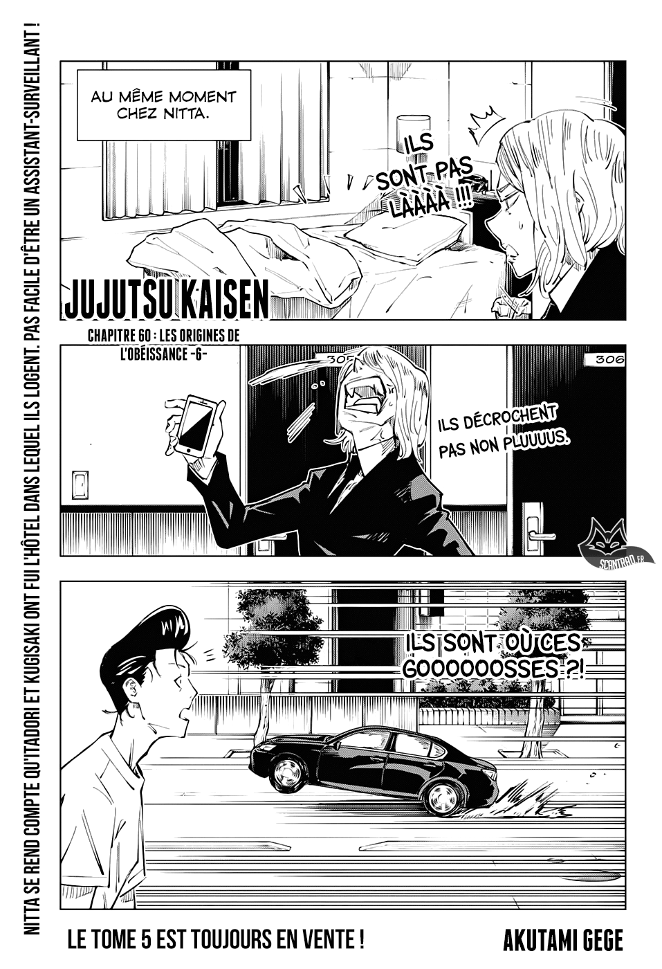  Jujutsu Kaisen Français - Jujutsu Kaisen 60 Les origines de l'obéissance (6) - 1