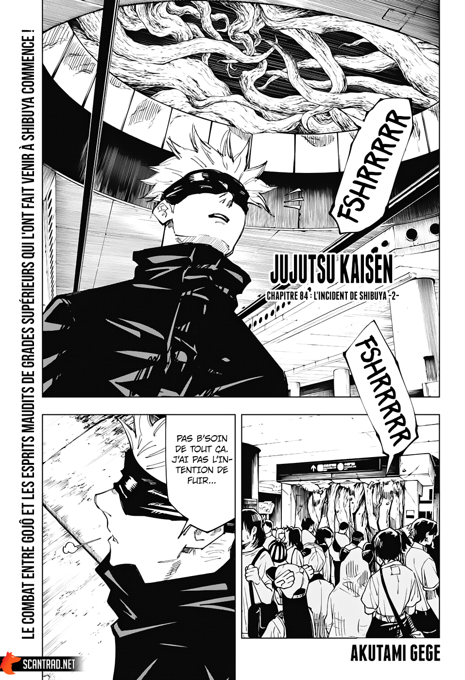  Jujutsu Kaisen Français - Jujutsu Kaisen 84 L'incident de Shibuya (2) - 1