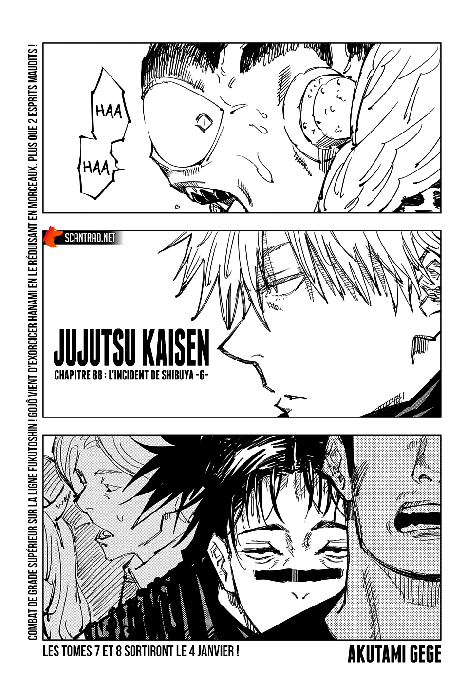  Jujutsu Kaisen Français - Jujutsu Kaisen 88 L'incident de Shibuya (6) - 1