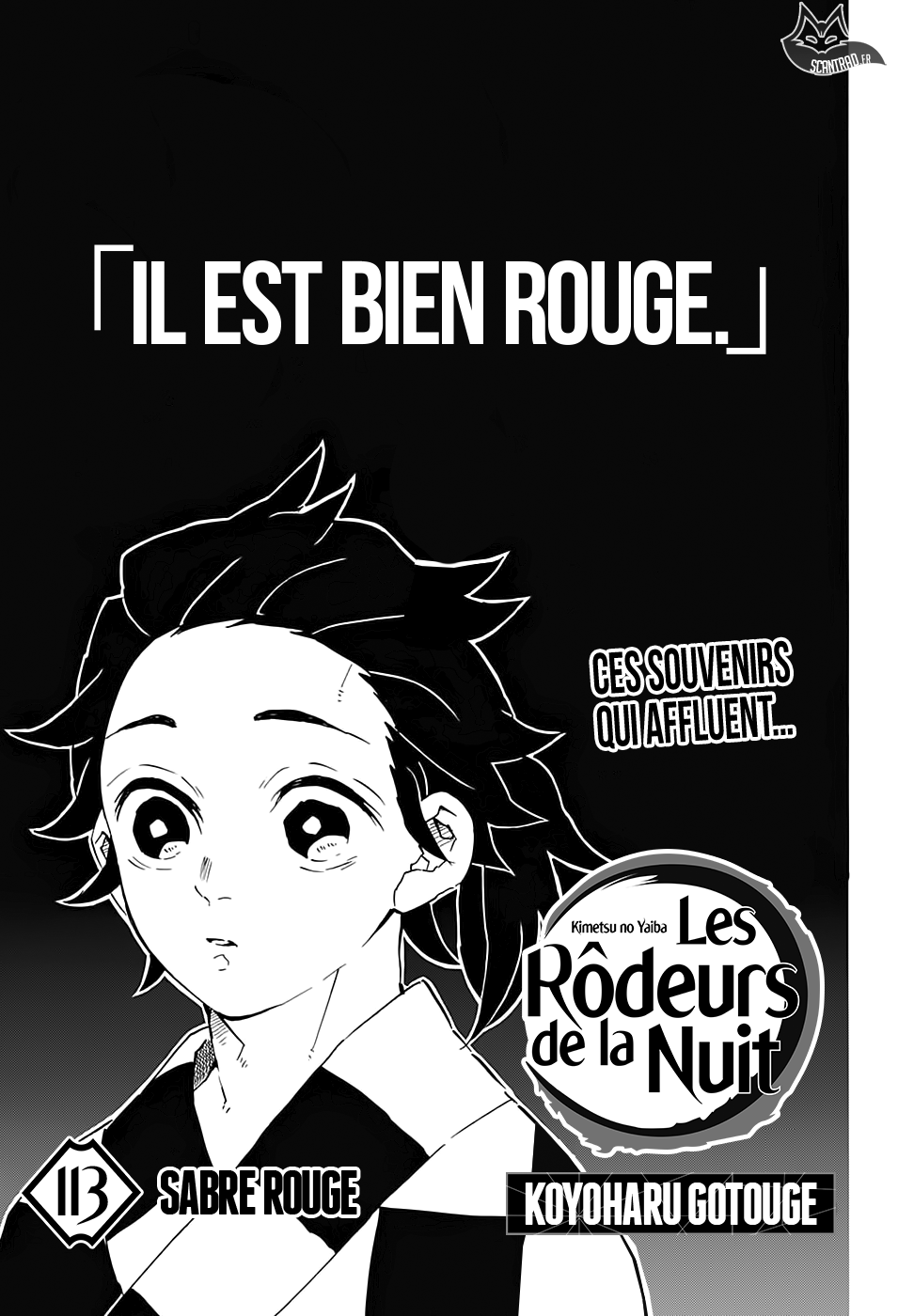  Kimetsu No Yaiba Français - Kimetsu No Yaiba 113 Sabre rouge - 1