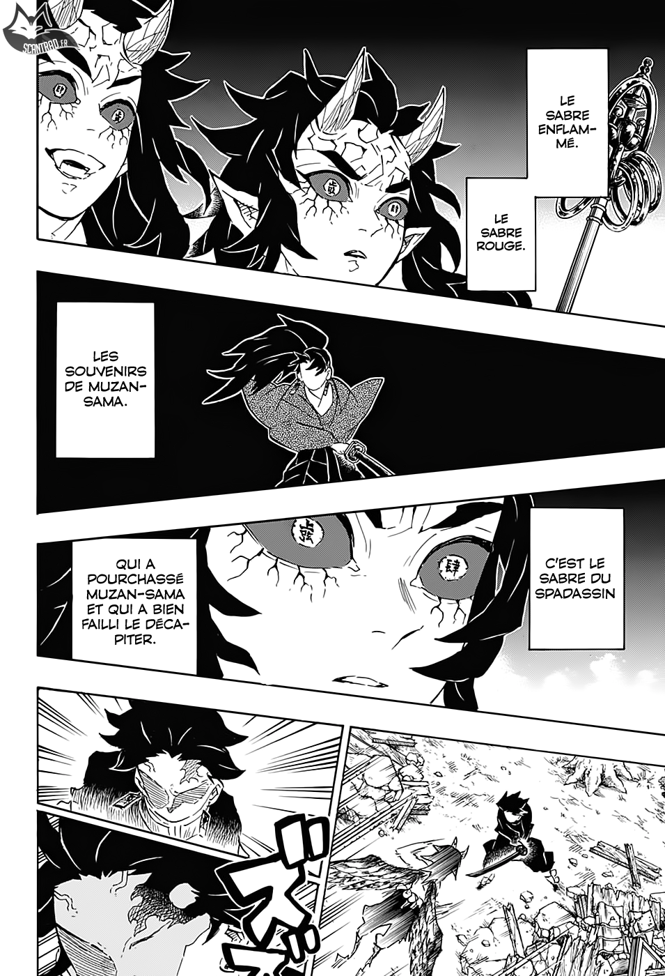  Kimetsu No Yaiba Français - Kimetsu No Yaiba 113 Sabre rouge - 6