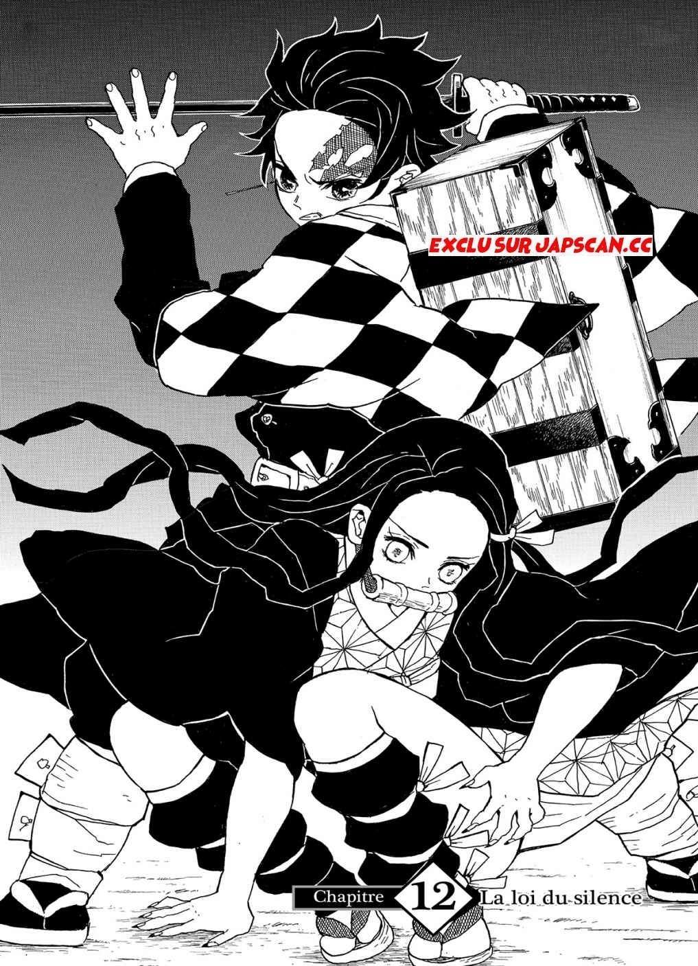  Kimetsu No Yaiba Français - Kimetsu No Yaiba 12 La loi du silence - 1