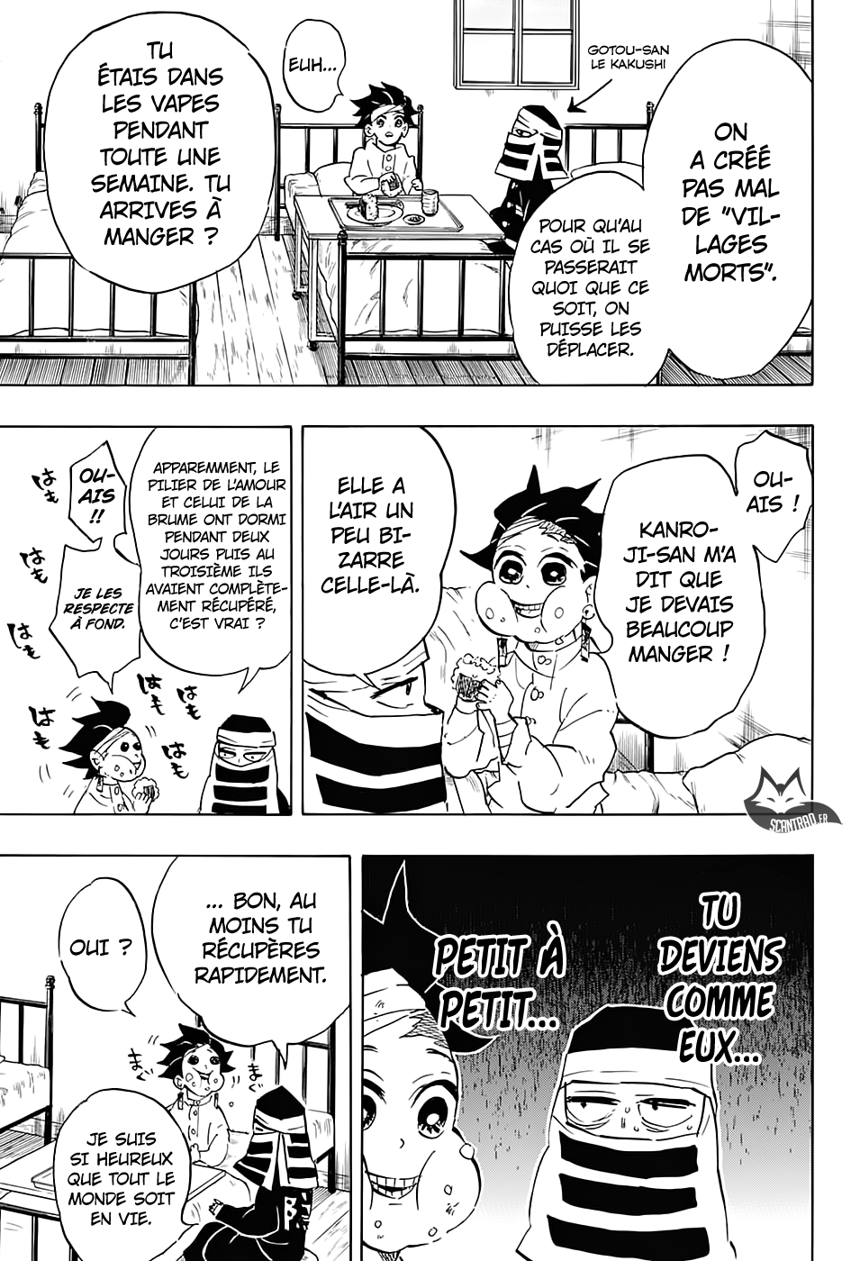  Kimetsu No Yaiba Français - Kimetsu No Yaiba 128 Veuillez nous tenir au courant - 3