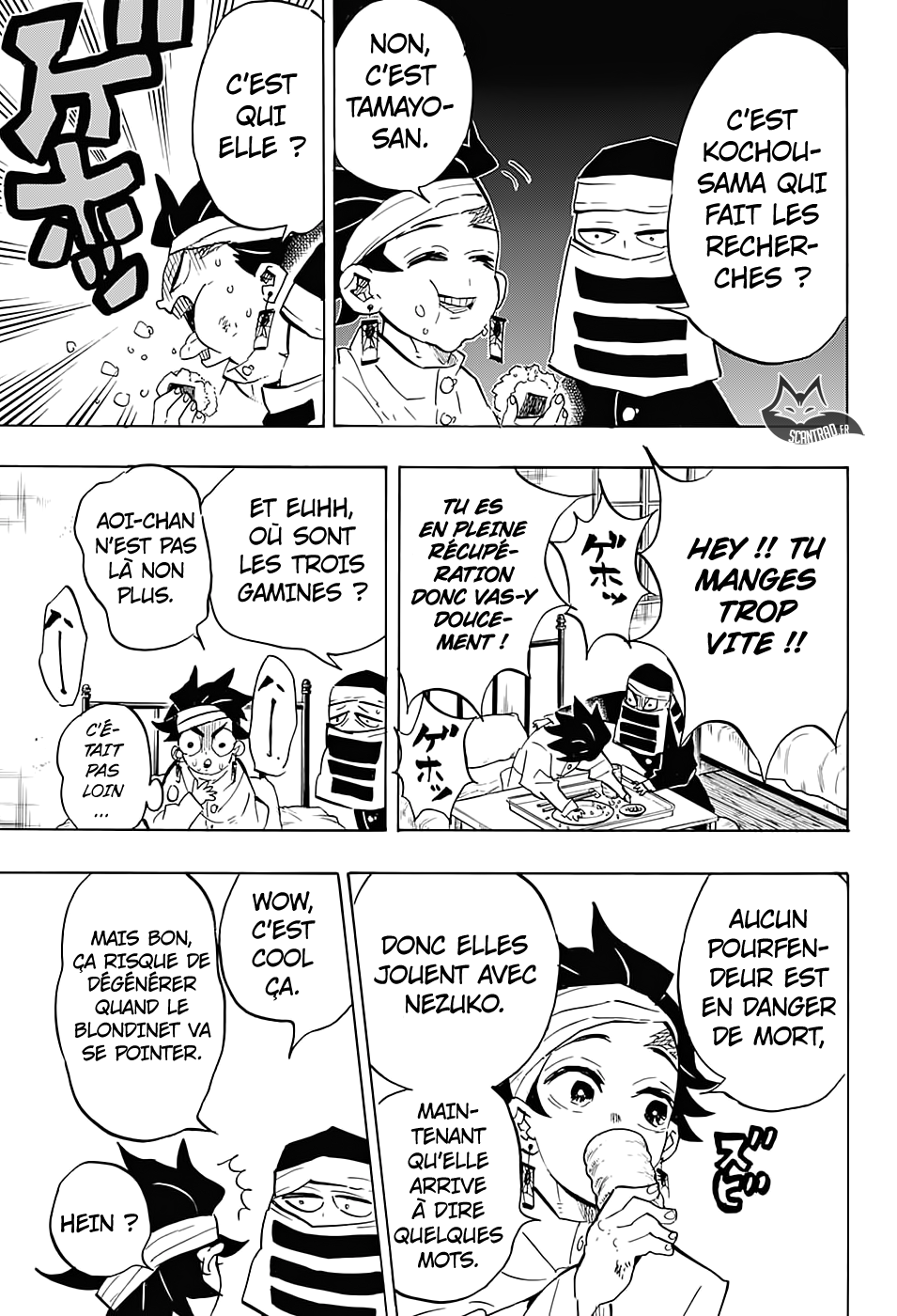  Kimetsu No Yaiba Français - Kimetsu No Yaiba 128 Veuillez nous tenir au courant - 5