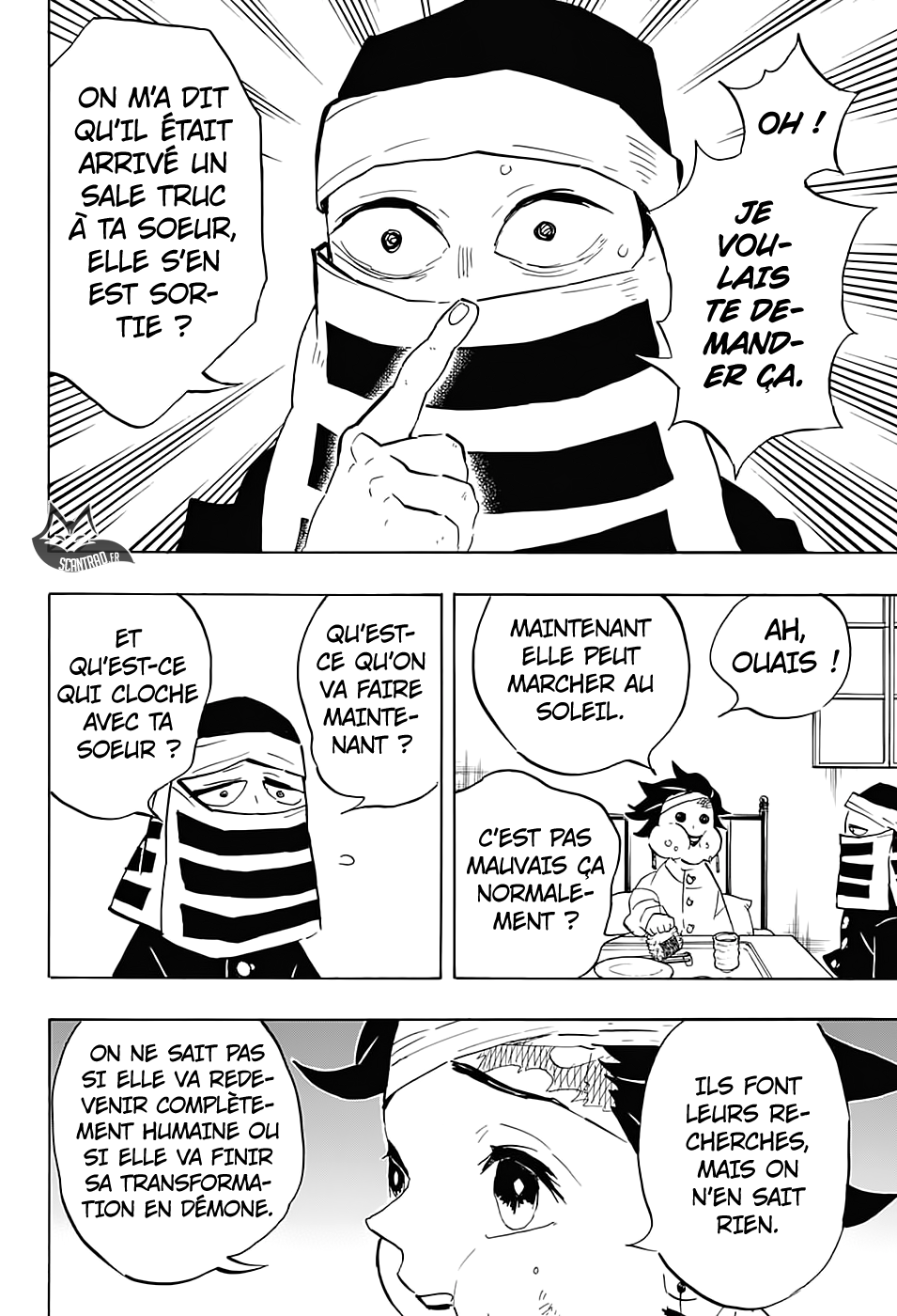  Kimetsu No Yaiba Français - Kimetsu No Yaiba 128 Veuillez nous tenir au courant - 4