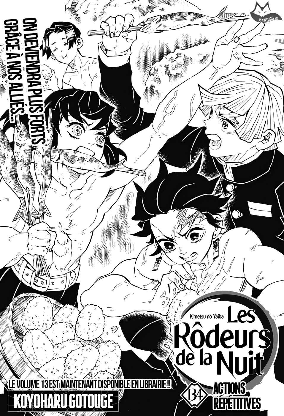  Kimetsu No Yaiba Français - Kimetsu No Yaiba 134 Actions répétitives - 1