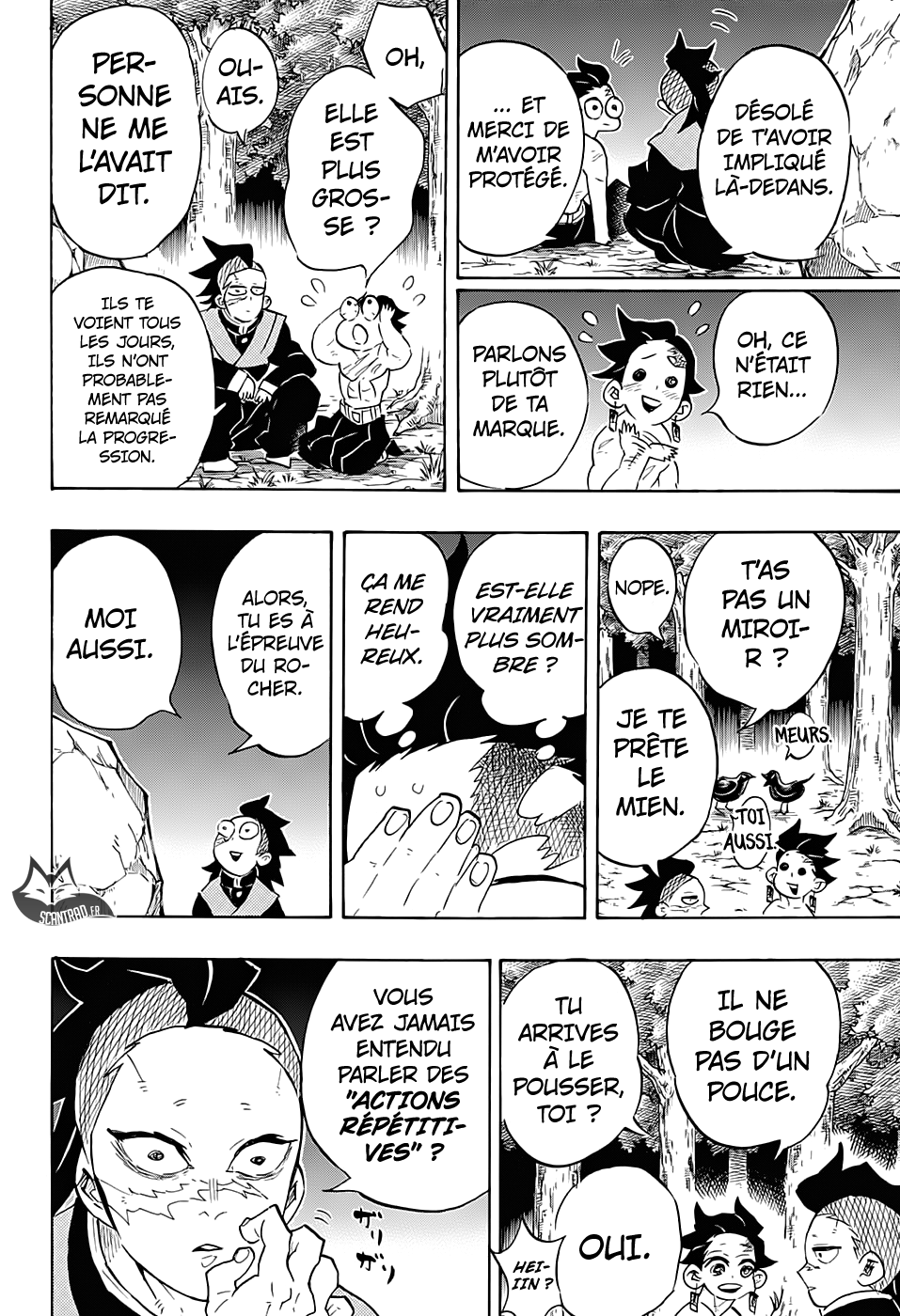  Kimetsu No Yaiba Français - Kimetsu No Yaiba 134 Actions répétitives - 16