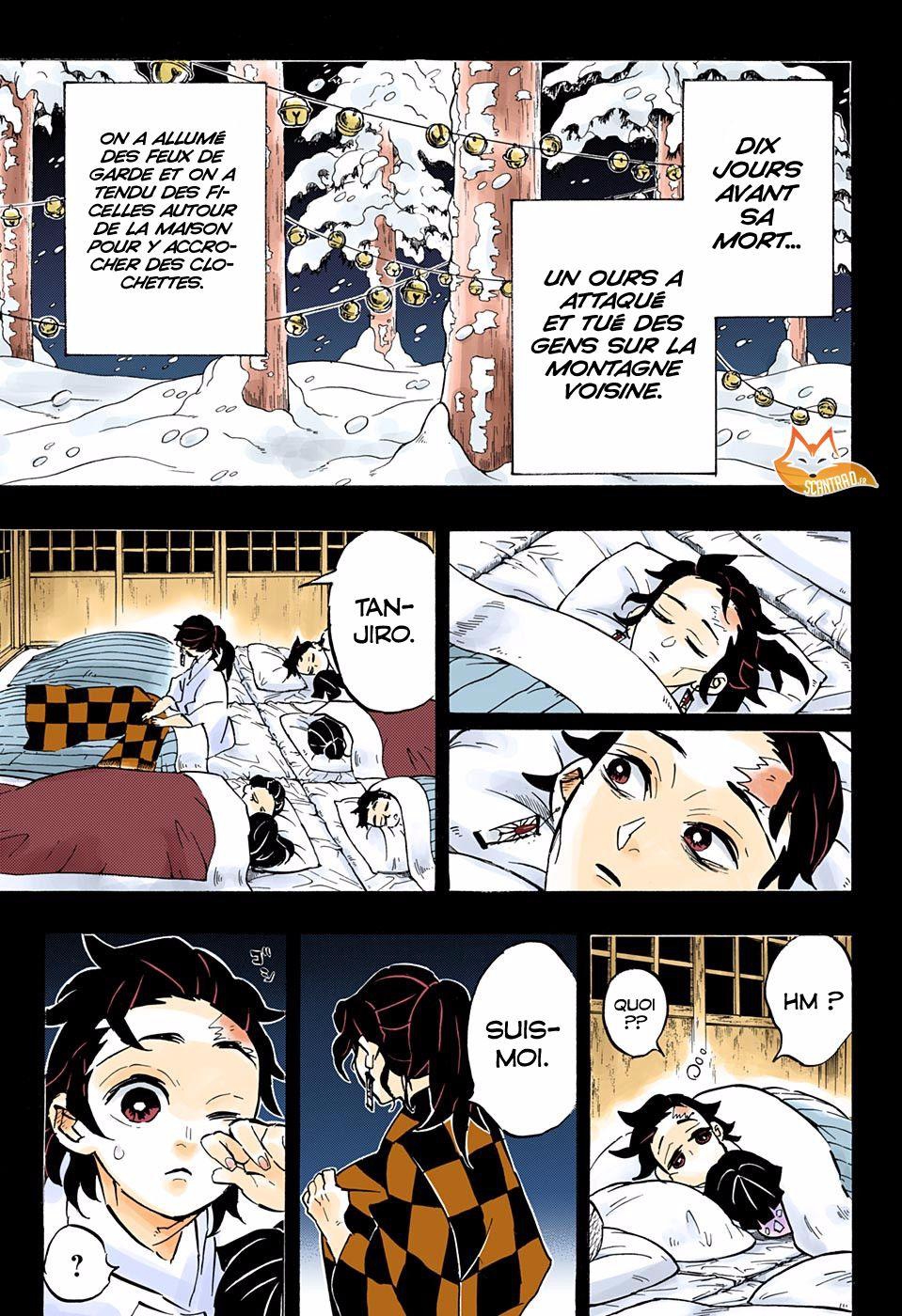  Kimetsu No Yaiba Français - Kimetsu No Yaiba 151 Le tintement des clochettes, le reflet de la lune sur la neige - 7