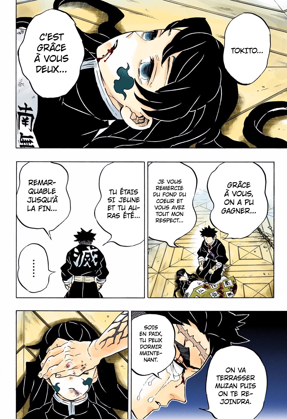  Kimetsu No Yaiba Français - Kimetsu No Yaiba 179 Amour envers le grand frère, amour envers le petit frère - 7