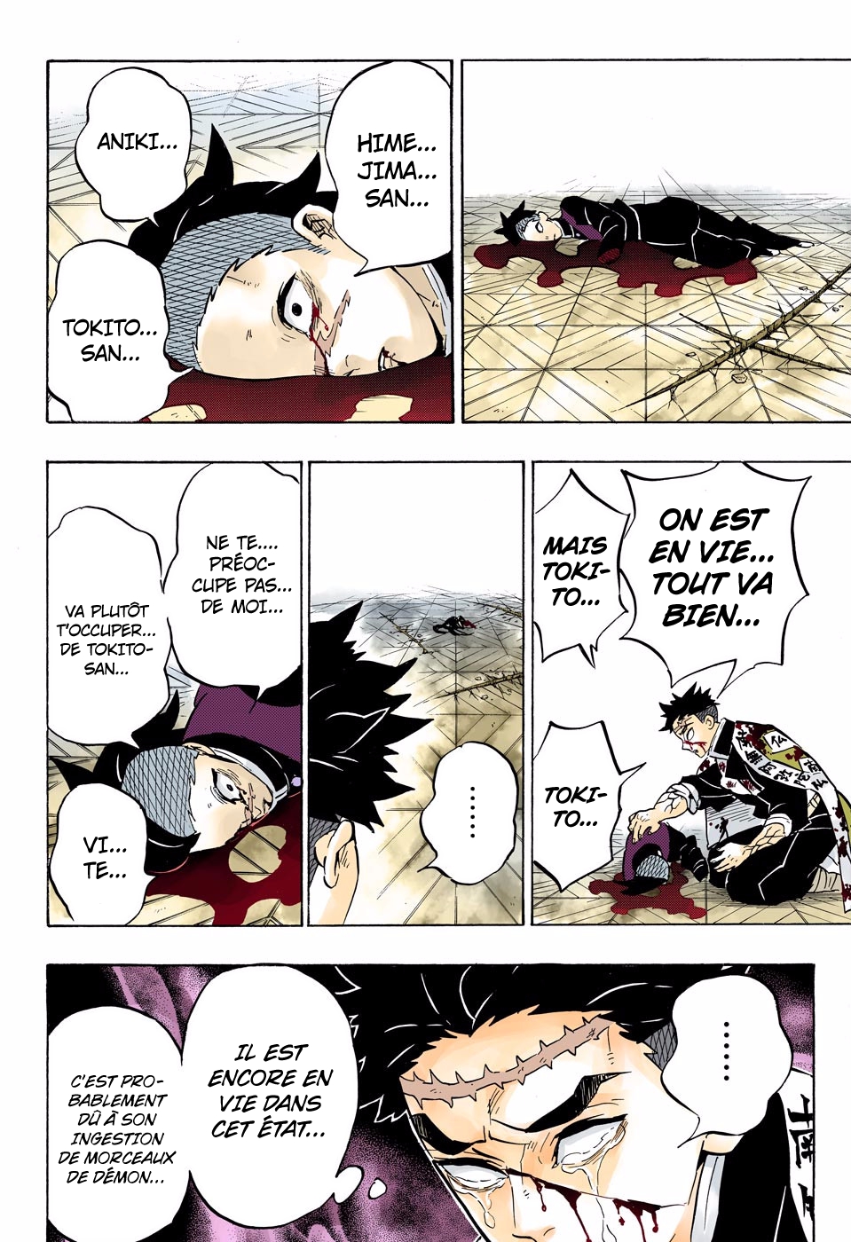  Kimetsu No Yaiba Français - Kimetsu No Yaiba 179 Amour envers le grand frère, amour envers le petit frère - 5