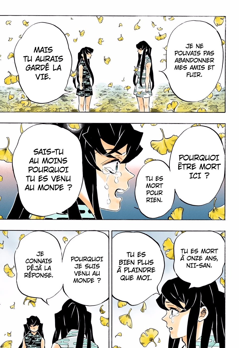  Kimetsu No Yaiba Français - Kimetsu No Yaiba 179 Amour envers le grand frère, amour envers le petit frère - 10