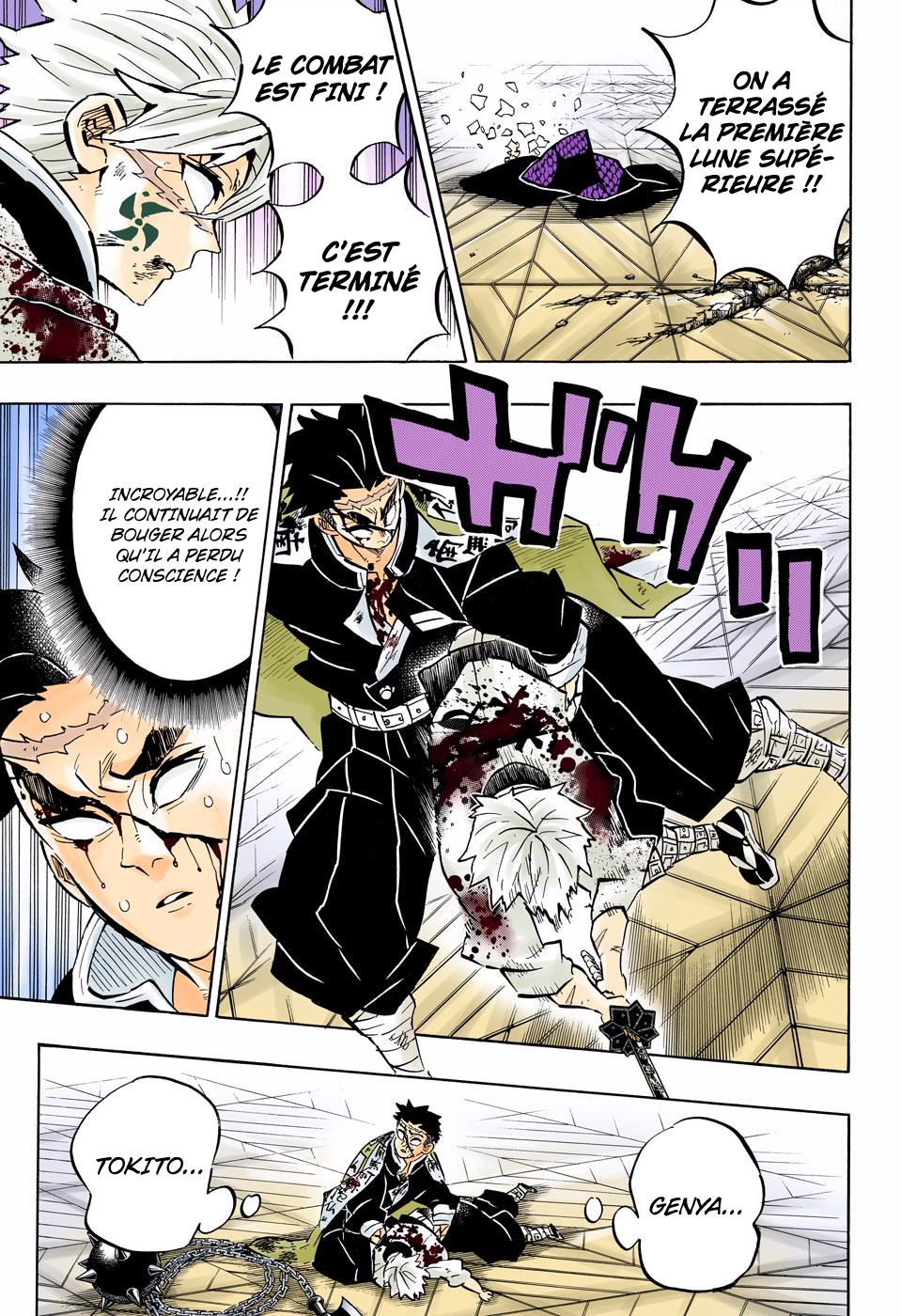  Kimetsu No Yaiba Français - Kimetsu No Yaiba 179 Amour envers le grand frère, amour envers le petit frère - 4