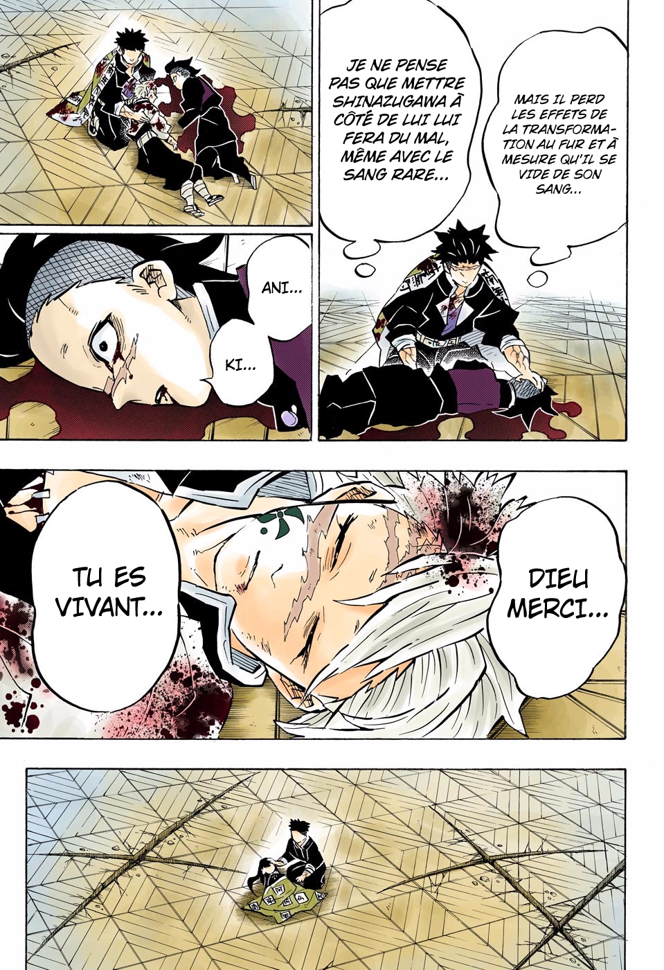  Kimetsu No Yaiba Français - Kimetsu No Yaiba 179 Amour envers le grand frère, amour envers le petit frère - 6