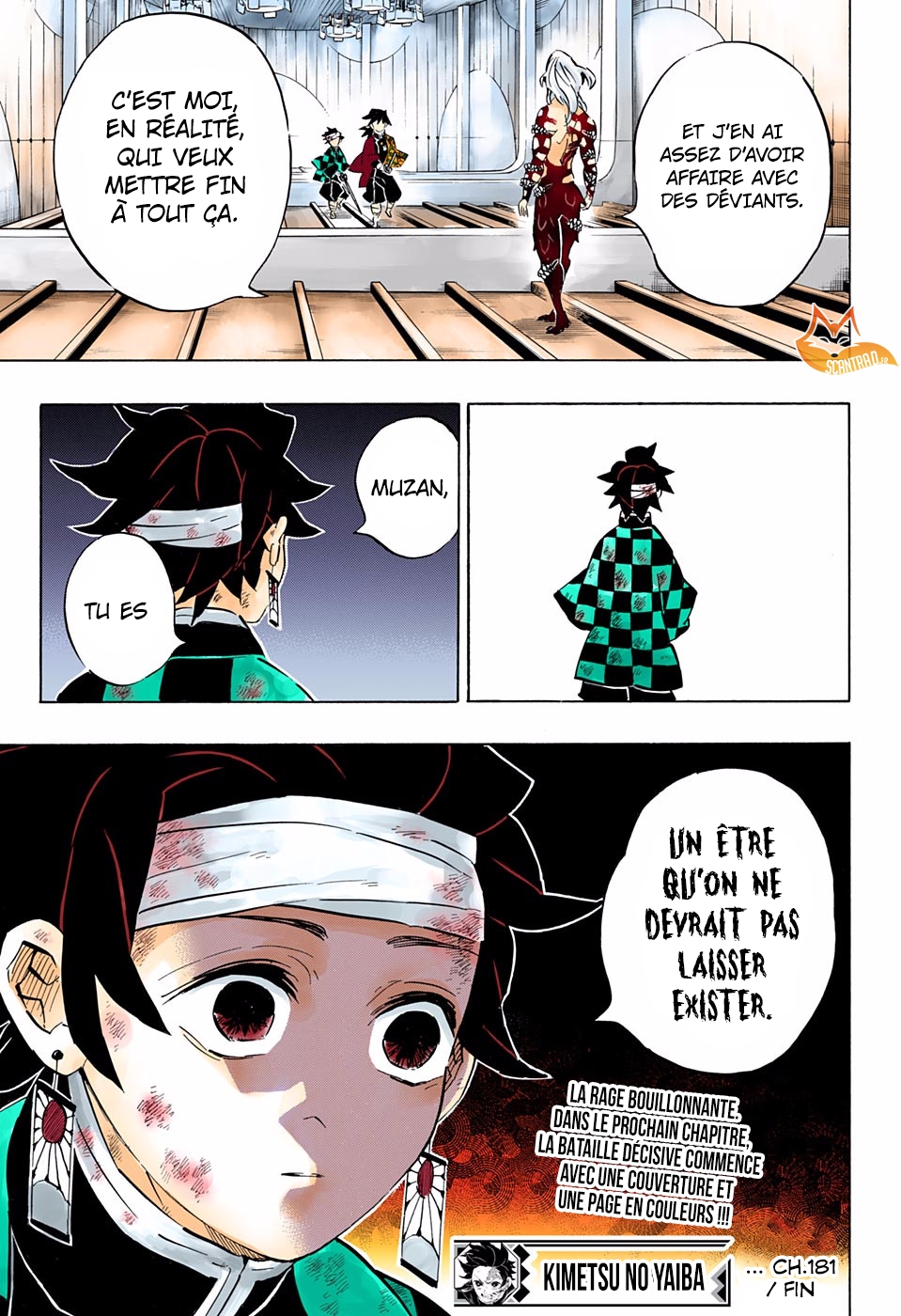  Kimetsu No Yaiba Français - Kimetsu No Yaiba 181 Une grande calamité - 18