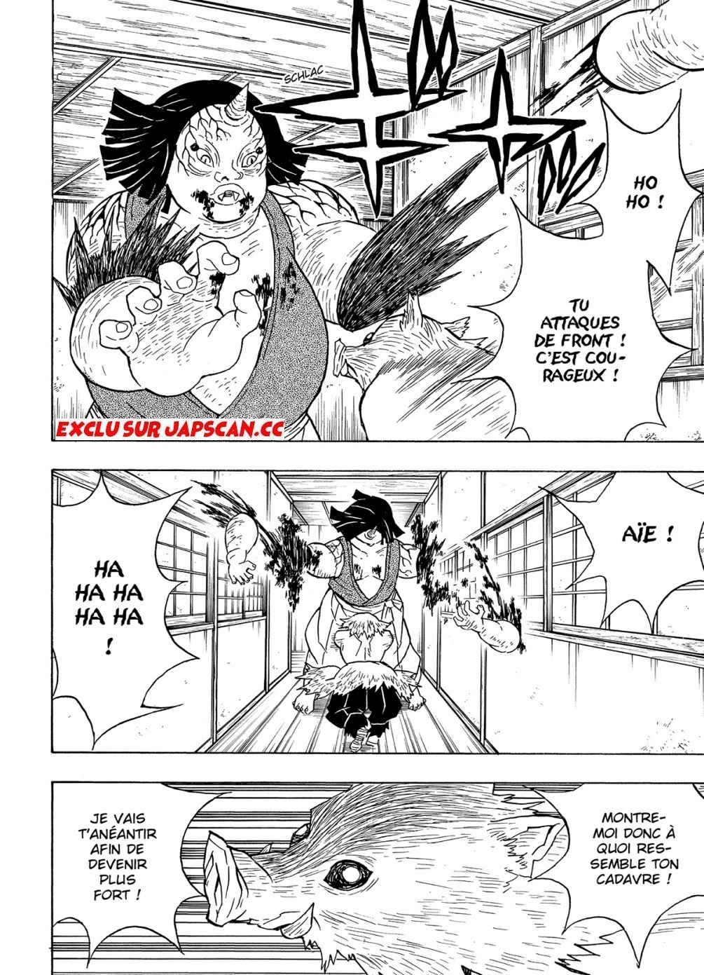  Kimetsu No Yaiba Français - Kimetsu No Yaiba 23 Sanglier charge, Zenitsu dort - 16