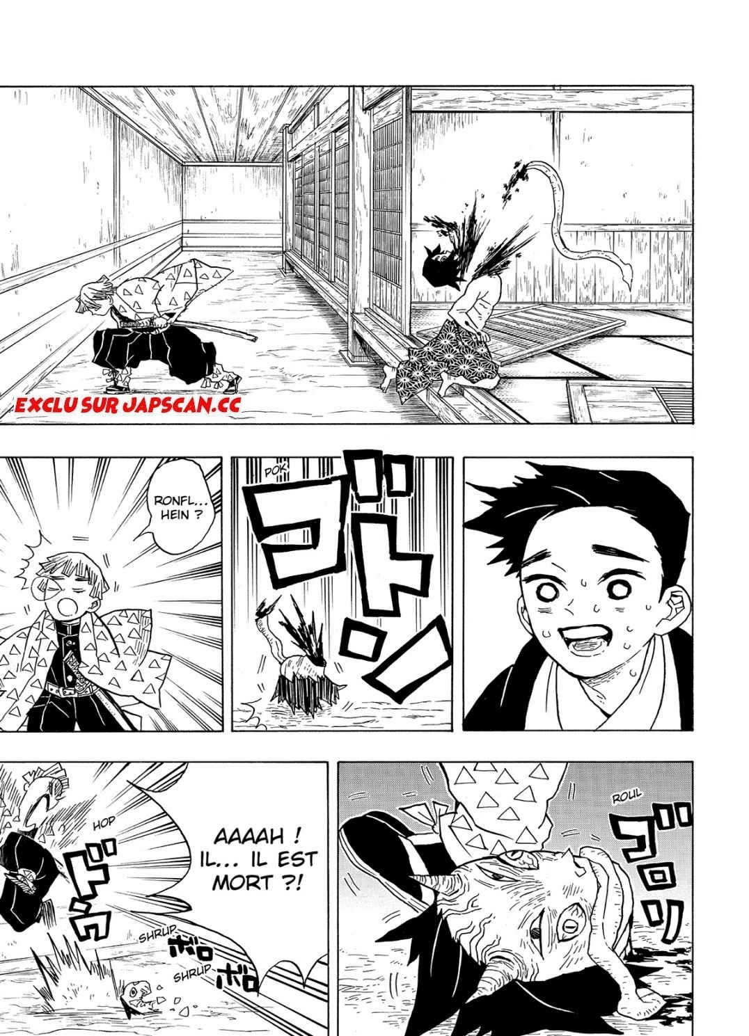  Kimetsu No Yaiba Français - Kimetsu No Yaiba 23 Sanglier charge, Zenitsu dort - 11