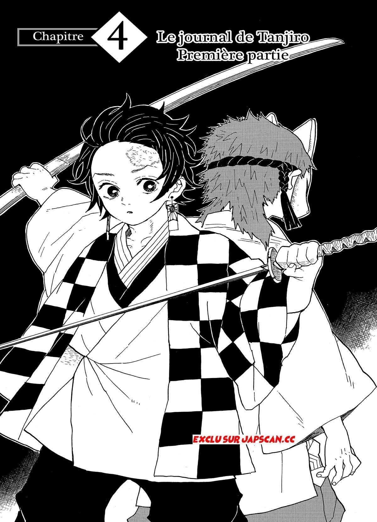  Kimetsu No Yaiba Français - Kimetsu No Yaiba 4 Le Journal de Tanjirou (1) - 1