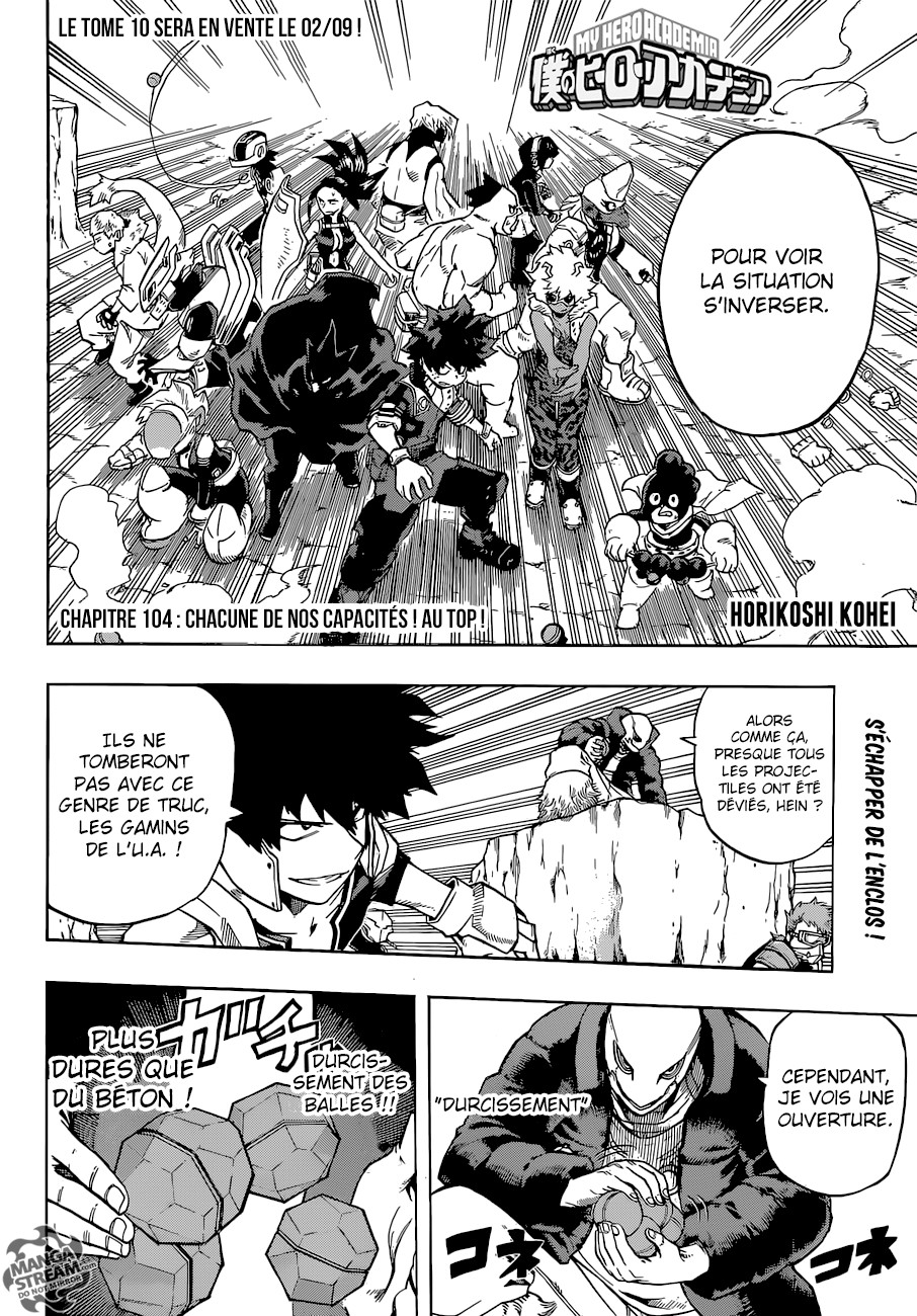  My Hero Academia Français - My Hero Academia 104 Chacune de nos capacités ! Au top ! - 2