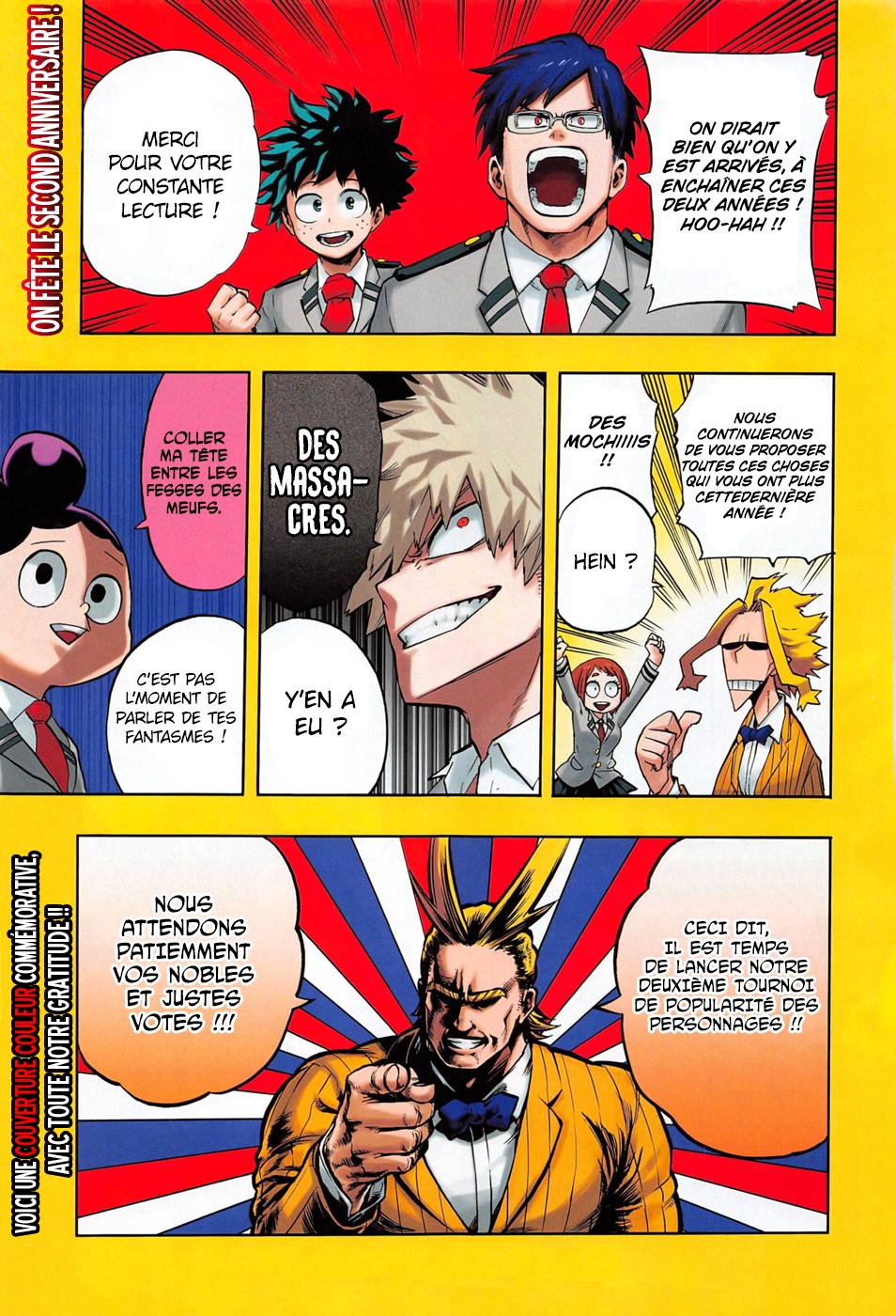  My Hero Academia Français - My Hero Academia 106 Classe A, première année - 2