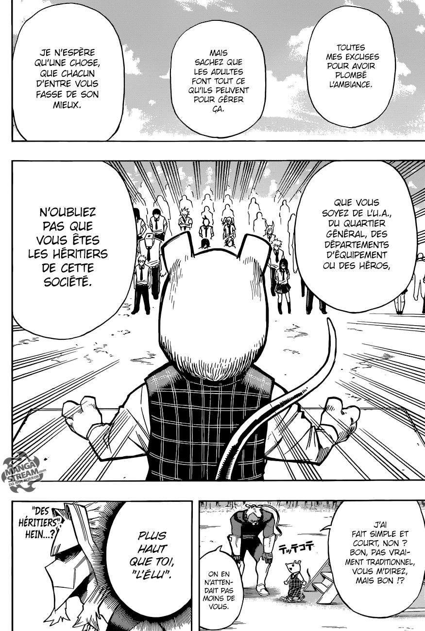  My Hero Academia Français - My Hero Academia 121 La cérémonie d'ouverture du second trimestre - 16