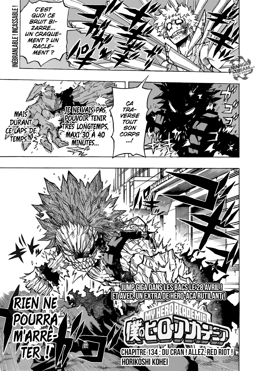  My Hero Academia Français - My Hero Academia 134 Du cran ! Allez, Red Riot ! - 1