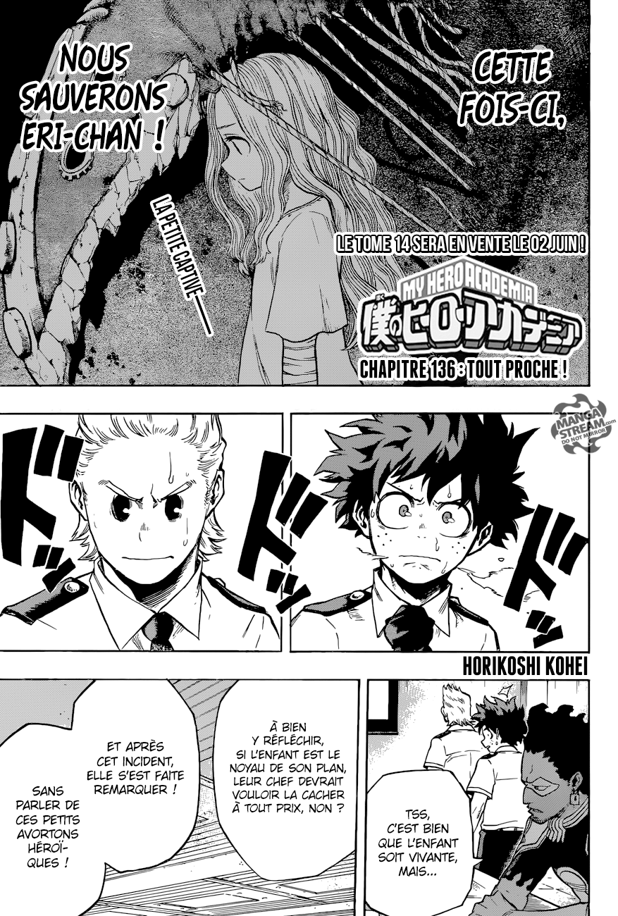  My Hero Academia Français - My Hero Academia 136 Tout proche ! - 1