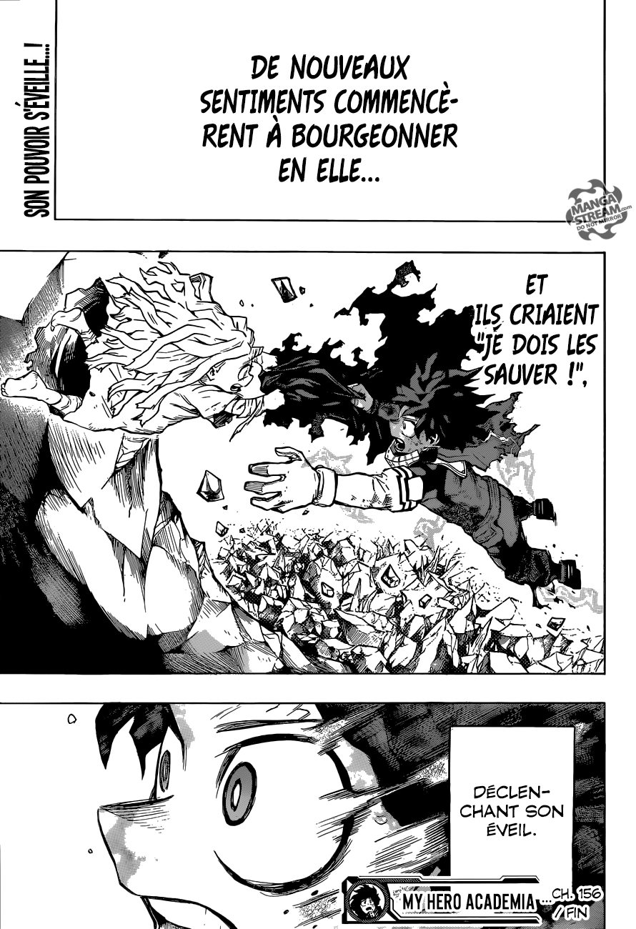  My Hero Academia Français - My Hero Academia 156 Le pouvoir de la sauvée - 17