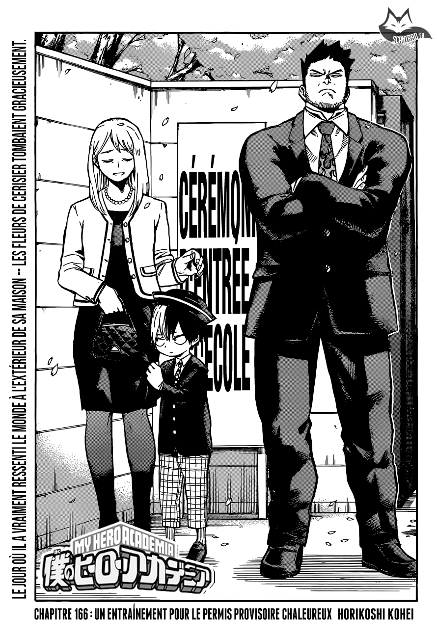  My Hero Academia Français - My Hero Academia 166 Un entraînement pour le permis provisoire chaleureux - 1