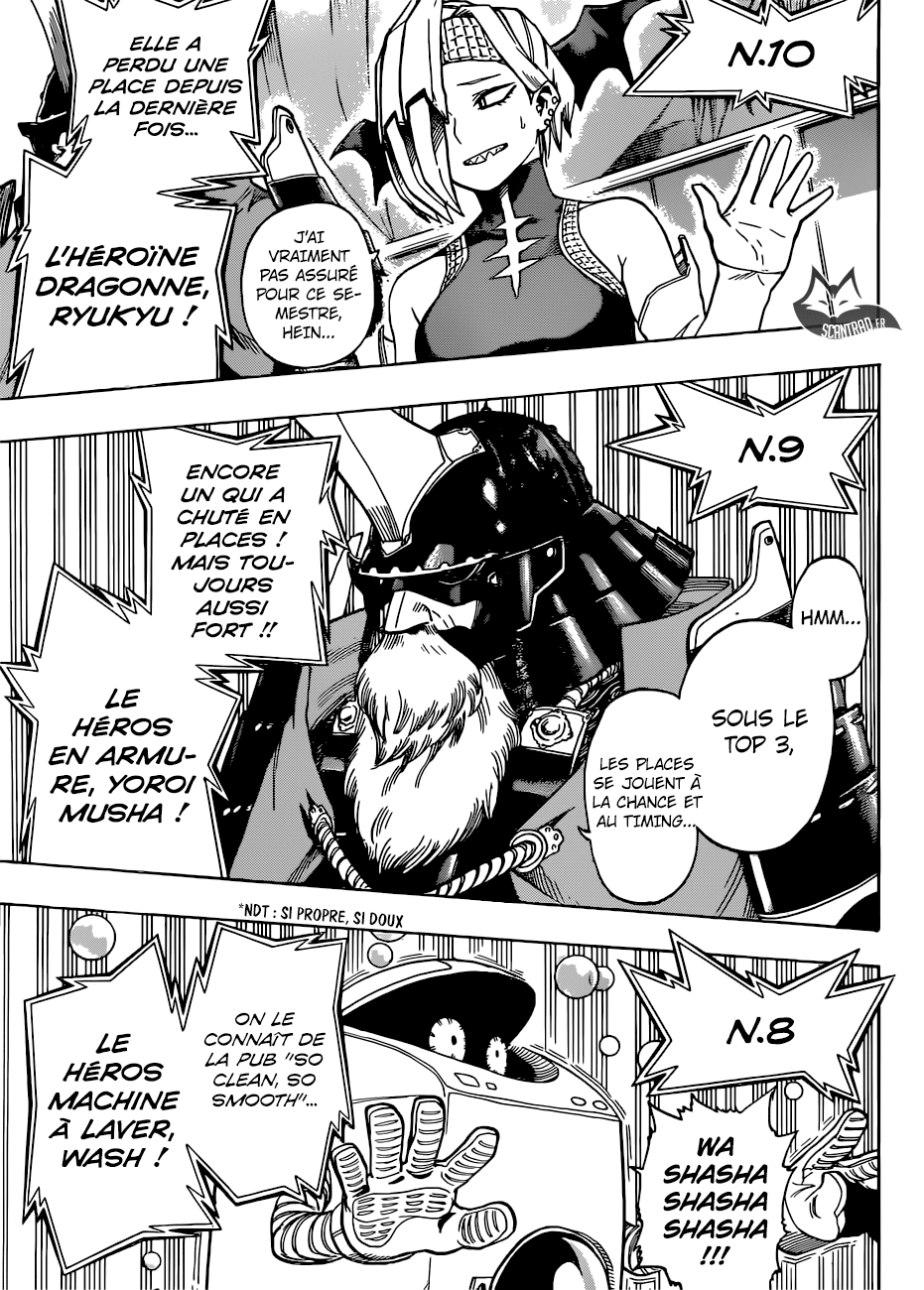  My Hero Academia Français - My Hero Academia 184 Le classement des héros japonais - 13