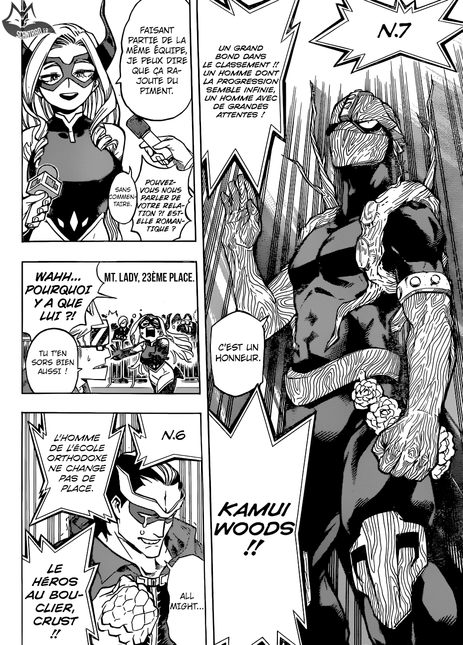  My Hero Academia Français - My Hero Academia 184 Le classement des héros japonais - 14