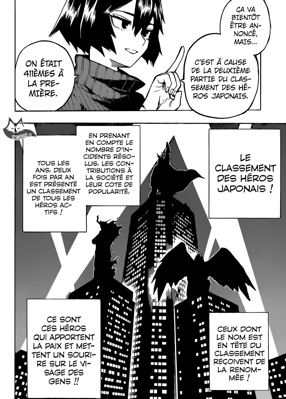  My Hero Academia Français - My Hero Academia 184 Le classement des héros japonais - 10