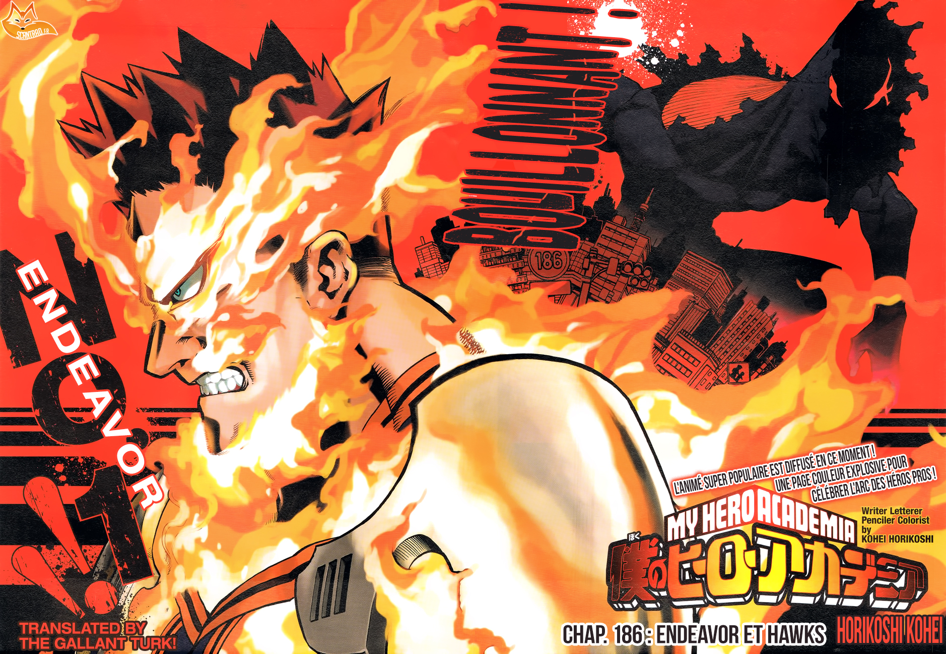  My Hero Academia Français - My Hero Academia 186 Endeavor et Hawks - 1