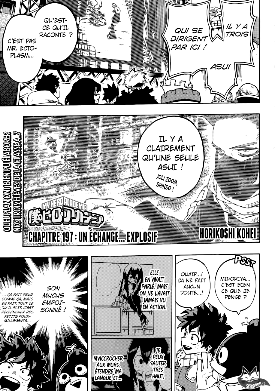  My Hero Academia Français - My Hero Academia 197 Un échange... explosif - 1