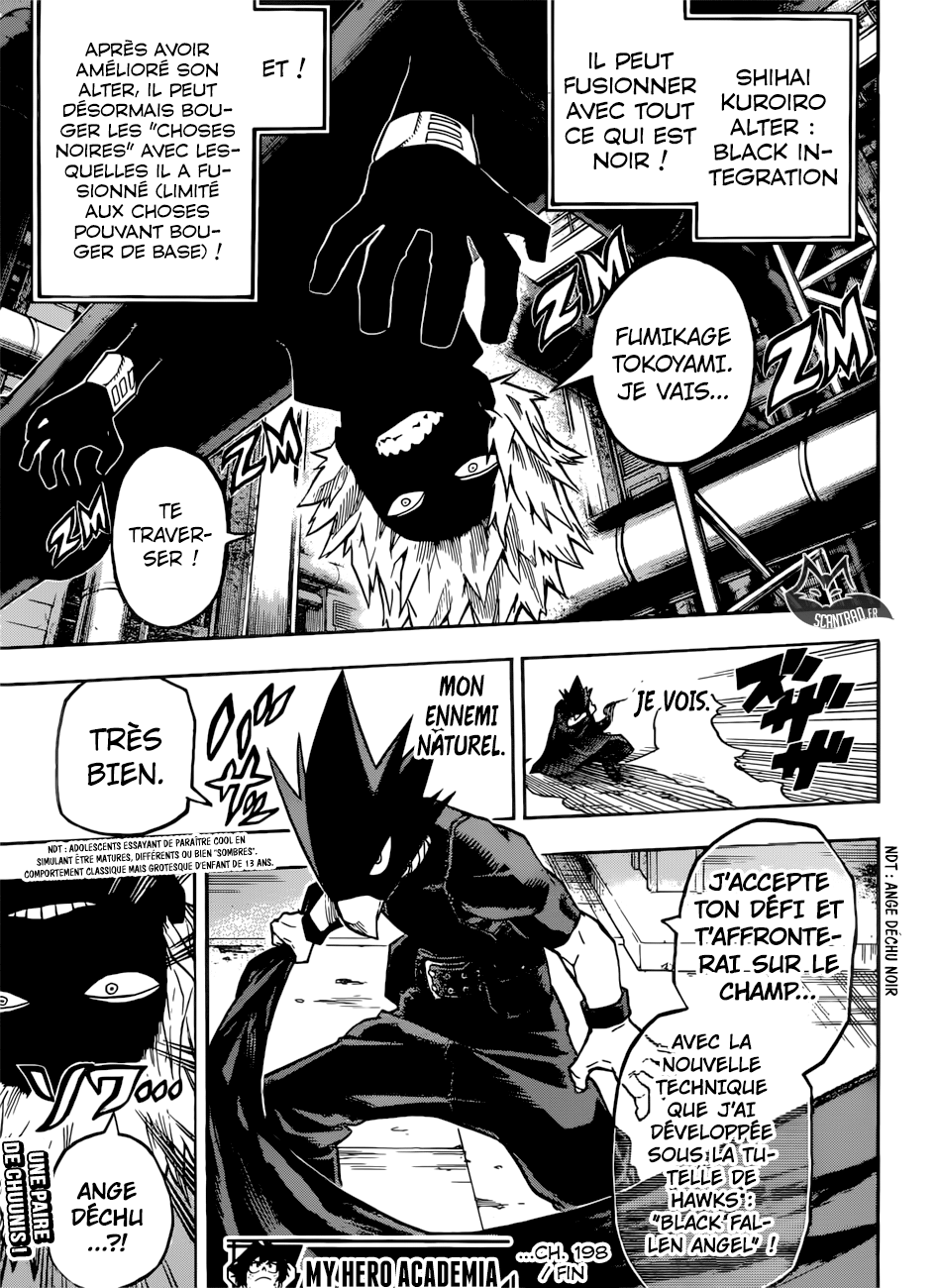  My Hero Academia Français - My Hero Academia 198 Parfois, il faut savoir se poser et analyser la situation ! C'est essentiel ! - 13