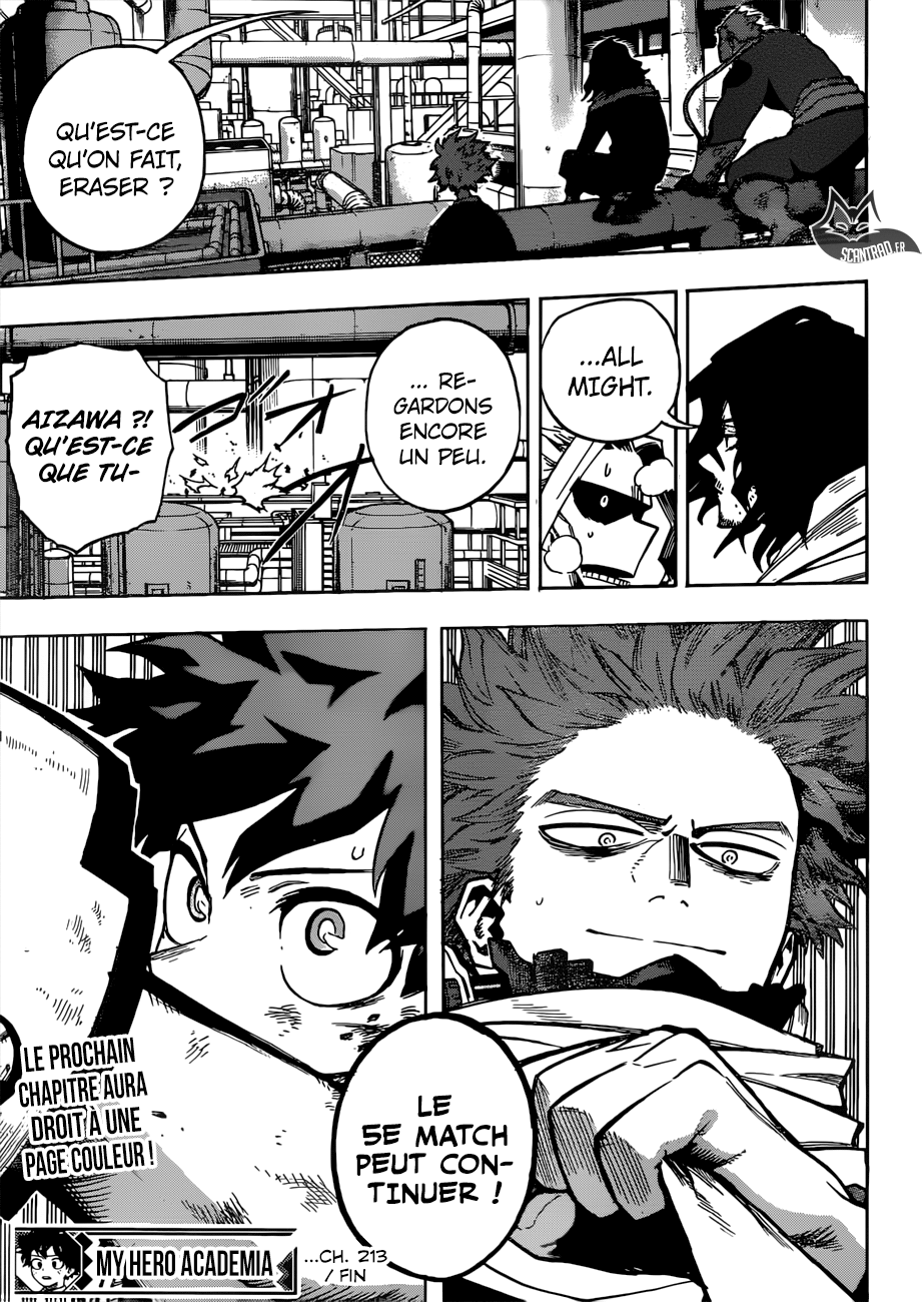  My Hero Academia Français - My Hero Academia 213 L'emplacement de l'âme - 14