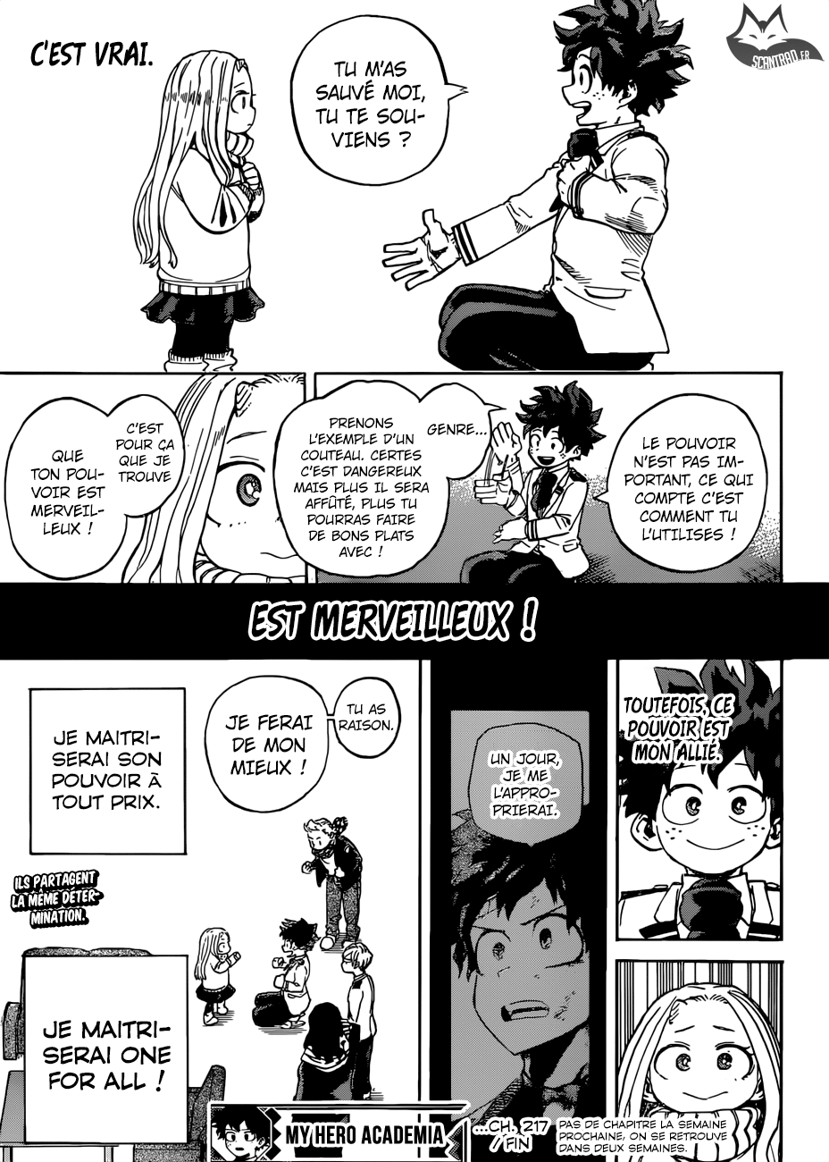  My Hero Academia Français - My Hero Academia 217 Nouveau pouvoir et all for one - 13