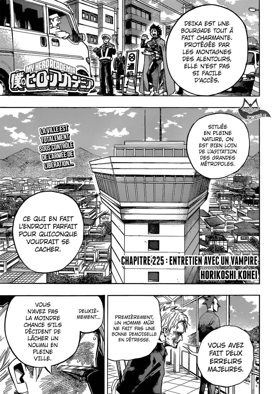  My Hero Academia Français - My Hero Academia 225 Entretien avec un vampire - 1