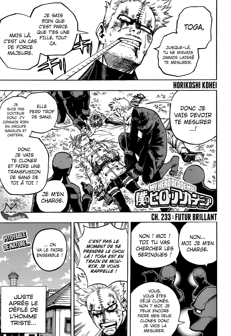  My Hero Academia Français - My Hero Academia 233 Futur brillant - 1