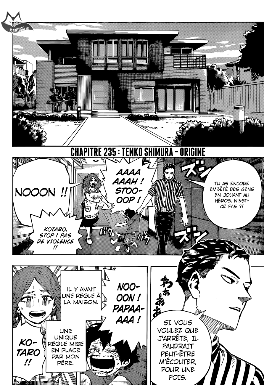  My Hero Academia Français - My Hero Academia 235 Tenko Shimura - Origine - 5