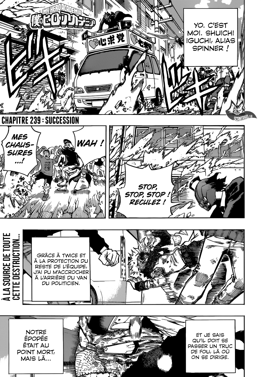  My Hero Academia Français - My Hero Academia 239 Succession - 1