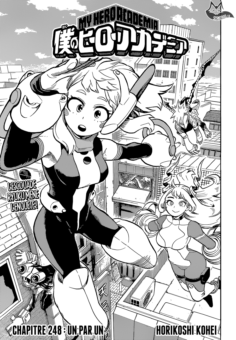  My Hero Academia Français - My Hero Academia 248 Un par un - 1